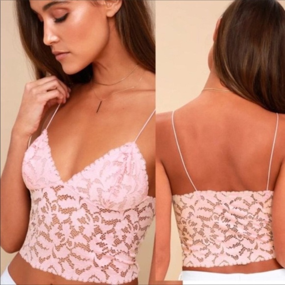 NWT free people intimately lace brami bralette